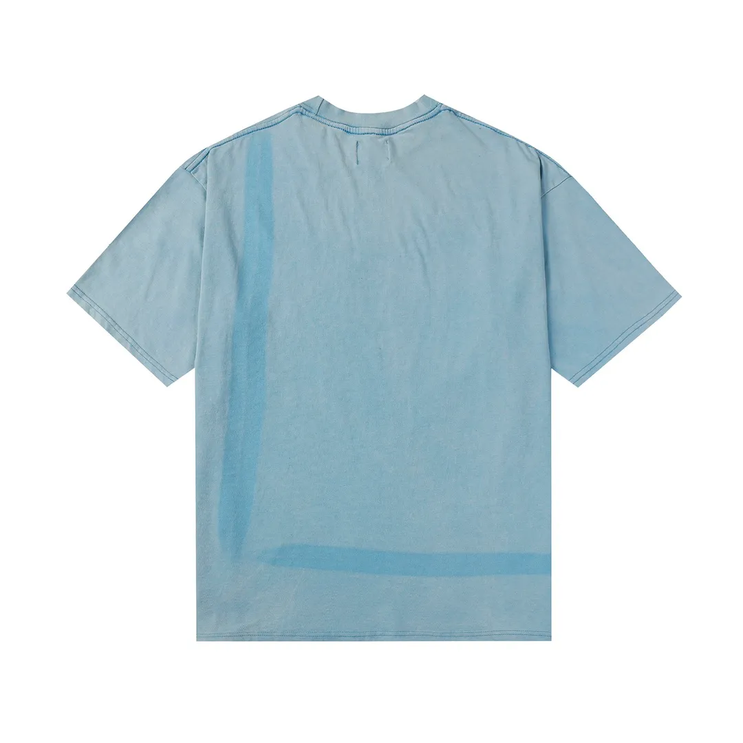 GALLERY.DEPT Summer new short-sleeved style No.: D3126#P110 Color: Green Blue Size: S M L XL